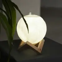 Увлажнитель-ночник HM-4, ультразвуковой «Луна», 1 Вт, 0.8 л, от USB