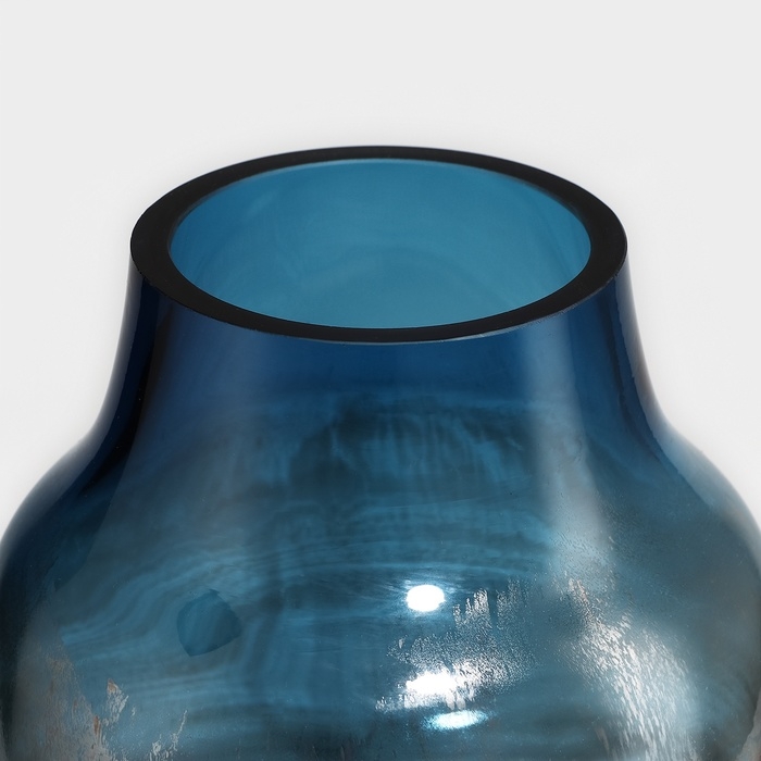 Ваза для цветов «Эльви» из цветного стекла 25 х 16 х 16 см Ваза для цветов «Эльви» из цветного стекла 25 х 16 х 16 см