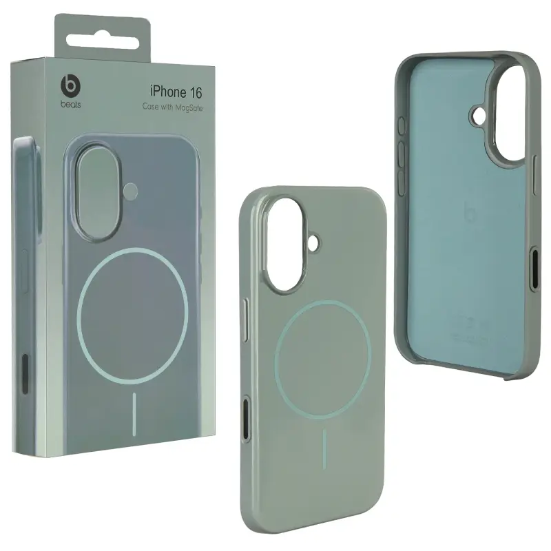 Чехол Beats iPh 16 (MagSafe) Riptide Blue Чехол Beats iPh 16 (MagSafe) Riptide Blue