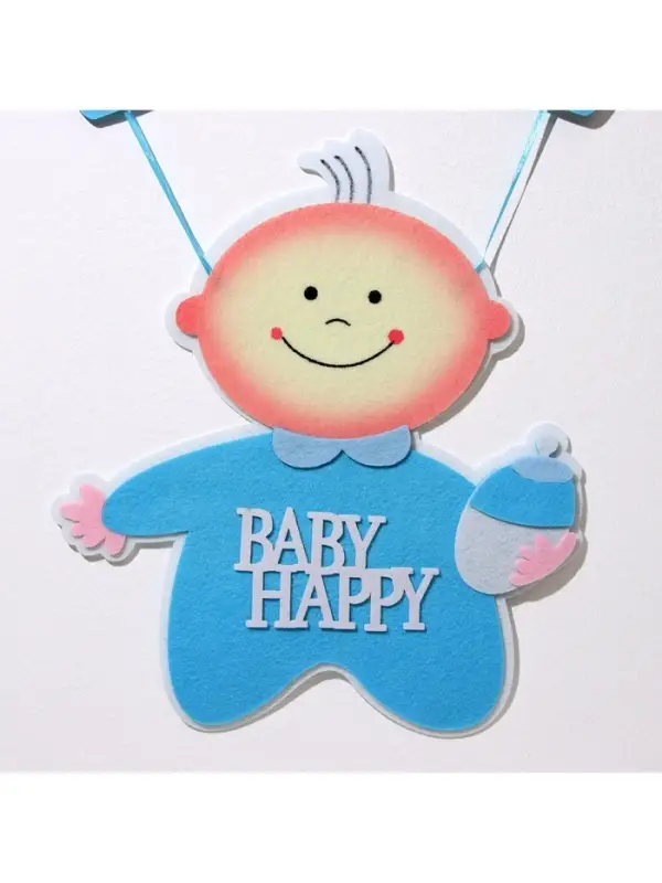 Украшение на гендер пати &laquo;Подвеска Baby Happy Boy&raquo;, 32&times;32&times;52 см