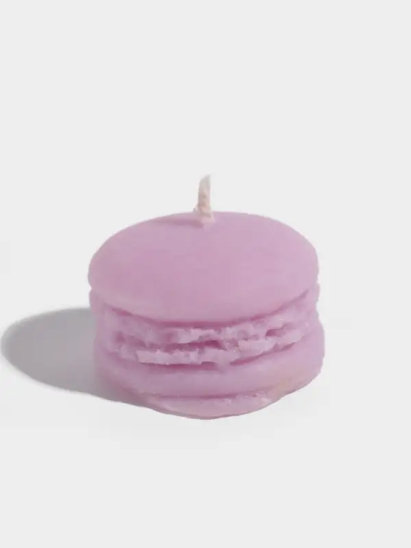 Свеча &laquo;Макарун&raquo;, 3.5&times;3.5&times;2 см, соевый воск, МИКС