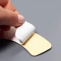 Пяткоудерживатели для обуви, на клеевой основе, 10×3.5 см, пара, бежевые