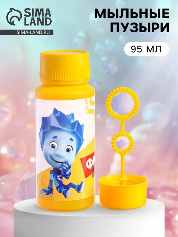 Мыльные пузыри, Фиксики, 95 мл