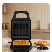 Вафельница электрическая для бельгийских вафель КТ-3653 Вафельница электрическая для бельгийских вафель КТ-3653