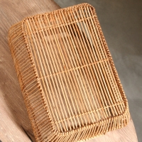 Корзина для белья, 51х38х25 см, ротанг