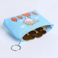 Кошелёк детский &laquo;Милые зверята&raquo;, монетница, на молнии, МИКС