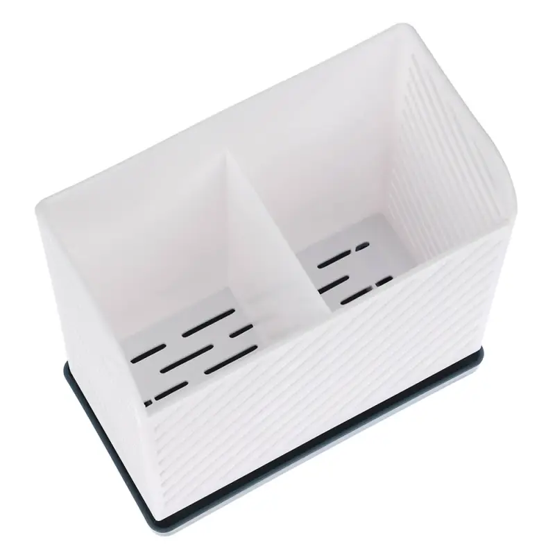 Подставка для столовых приборов тм VETTA, 15х8х14см, полипропилен, цвет белый