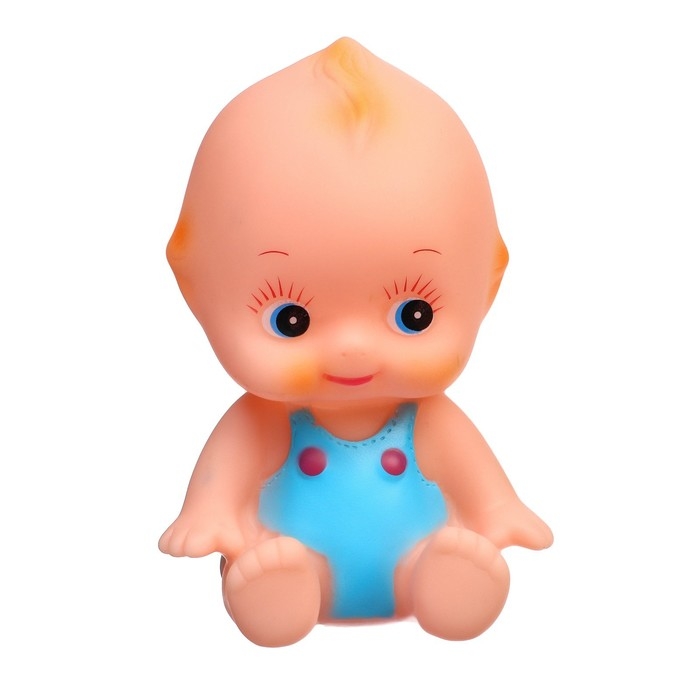 Набор резиновых игрушек для ванны &laquo;Игры малыша&raquo;, 7 шт, с пищалкой, Крошка Я