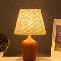 Настольная лампа &laquo;ЭКО&raquo; 1&times;40 Вт Е27 светлое дерево 25&times;25&times;39.5 см