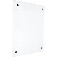 Карман настенный A4 (210х300мм) вертикальный на магнитах, Attache, акрил