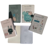 Тетрадь общая Kroyter 48л,клет,А5,скреп,обл.карт,Art,диз.в асс.64874