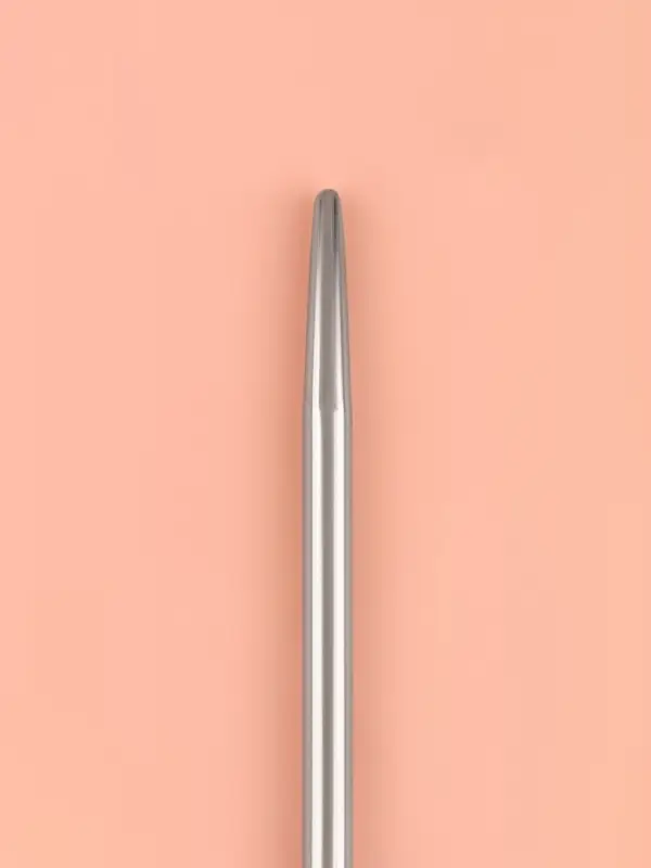 Спицы круговые, для вязания, с металлическим тросом, d=2.5 мм, 10/40 см Спицы круговые, для вязания, с металлическим тросом, d=2.5 мм, 10/40 см