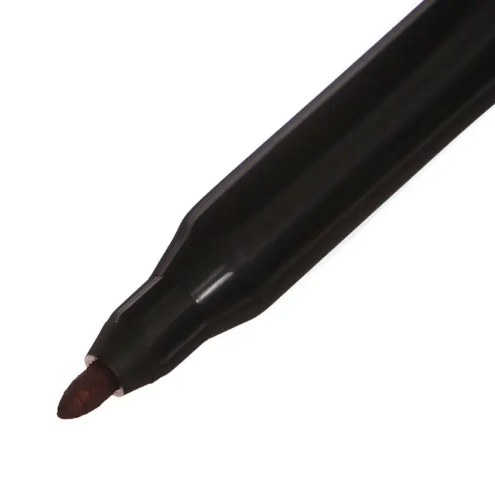 Маркер перманентный Centropen 2536, чёрный, узел 2.0 мм, линия 1 мм
