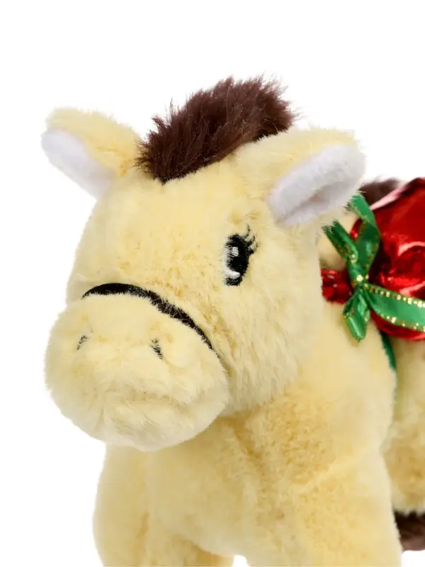 Мягкая игрушка "Лошадка с подарочками", 12 см