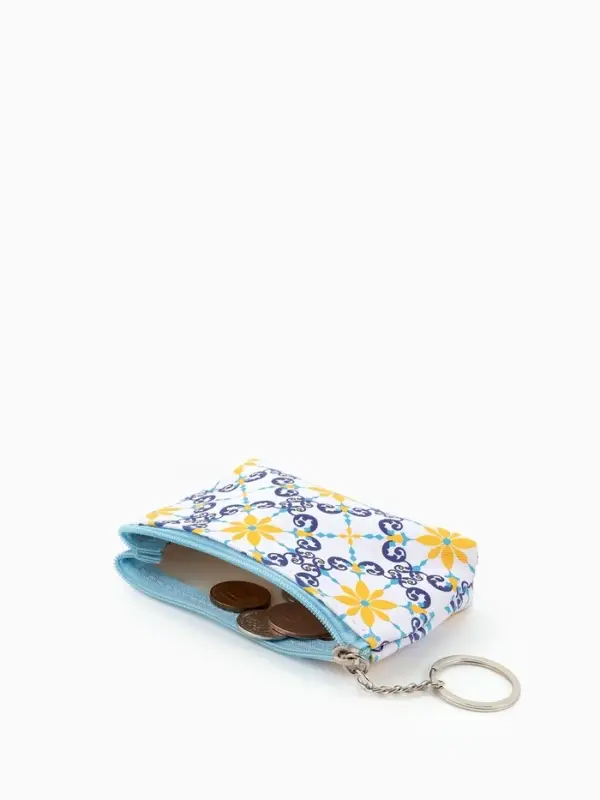 Кошелёк маленький &laquo;Мозаика&raquo;, монетница, на молнии, 12&times;3.5&times;9 см, МИКС