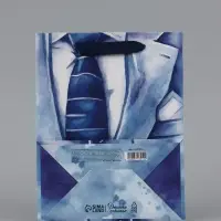 Пакет подарочный ламинированный, упаковка, &laquo;Just for you&raquo;, MS 18&times;23&times;10 см