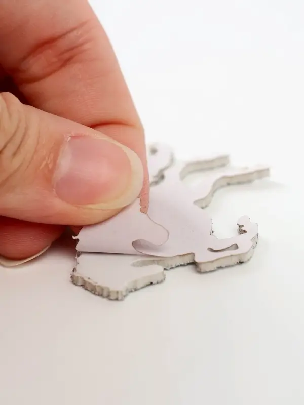 Декор Декор "Лошадки" на клеевой основе, цвет серебро, набор 6 шт.