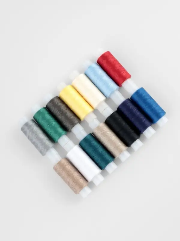 Нитки &laquo;Экстра&raquo; 40/2, 200 м, набор 14 шт., разноцветные