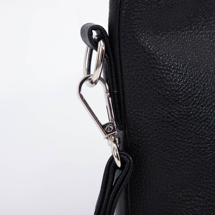 Сумка кросс-боди на молнии, цвет чёрный Сумка кросс-боди на молнии, цвет чёрный