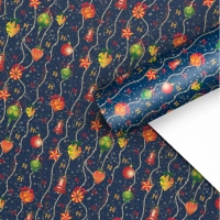 Бумага упаковочная для сувенирной продукции  80 г/м2 / 100х70 арт.95232