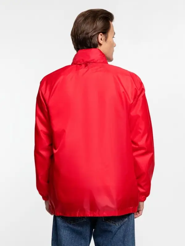 Ветровка унисекс Shift красная, размер XS