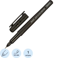 Маркер для CD ATTACHE черный, 0,5 мм