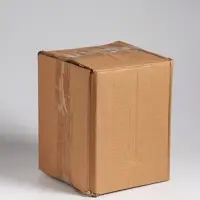 Ваза настольная керамика "Беажио" классик, 17,5х14 см, бежево-коричневый