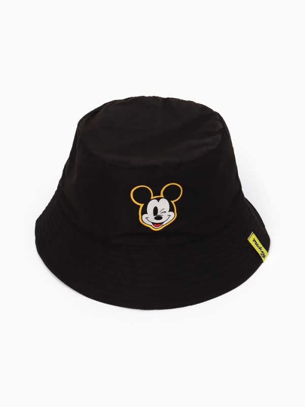 Панама, размер 58-60, чёрная, Микки, Маус