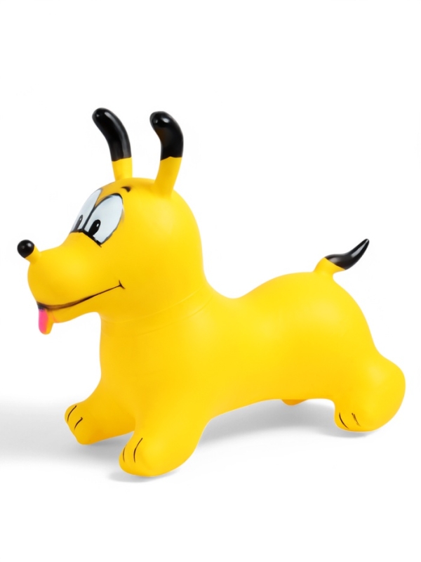 Попрыгун ZABIAKA «Собачка», 56×32×53 см, жёлтый Попрыгун ZABIAKA «Собачка», 56×32×53 см, жёлтый
