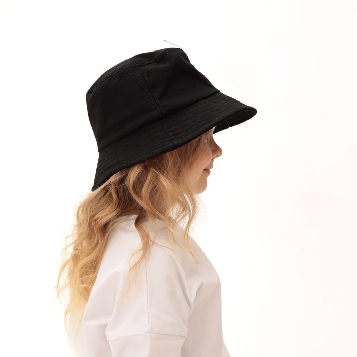 Панама для девочки Панама для девочки "Радуга" MINAKU цвет чёрный, р-р 50-52