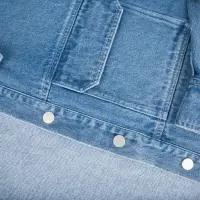 Куртка джинсовая O2, голубая, размер 3XL/4XL
