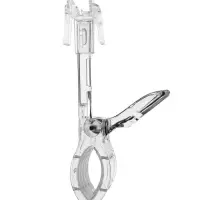 Держатель пластиковой рамки универсальный, 5.5&times;5&times;12 см, прозрачный