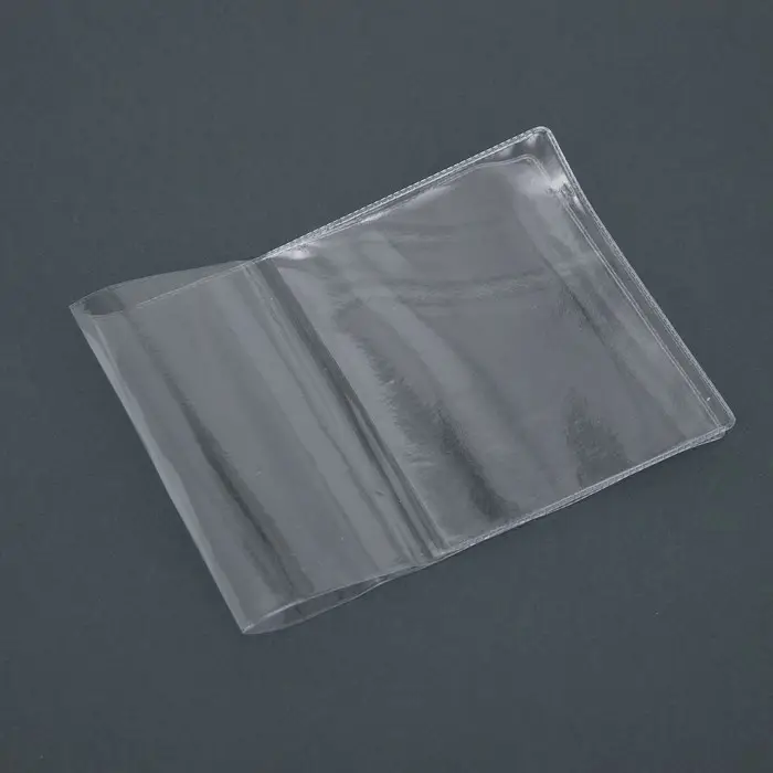 Обложка для зачётной книжки, 120 мкн, цвет прозрачный Обложка для зачётной книжки, 120 мкн, цвет прозрачный