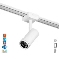 Светильник трековый BayerLux SLIM &laquo;Акцент&raquo;, LED, 9 Вт, 3000K-6000К, 48 В, CRI90, 6&times;6&times;18.8 см, белый