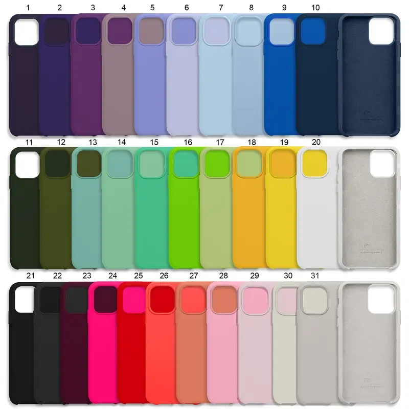 Чехол для iPhone 12 Pro Max Silicone Сase APL WS (с лого)
