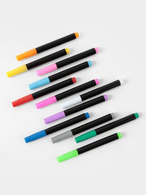 Маркер для кожи и кожзама, водорастворимый, 14 см, разноцветный