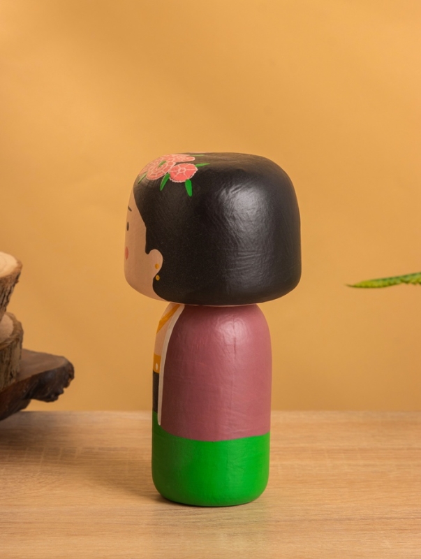 Деревянная кукла кокеши «Фрида», 8×7.5×16 см Деревянная кукла кокеши «Фрида», 8×7.5×16 см