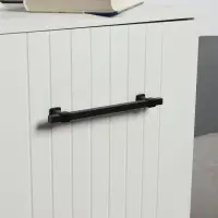 Ручка-скоба CAPPIO RSC105, алюминий, м/о 160 мм, цвет черный
