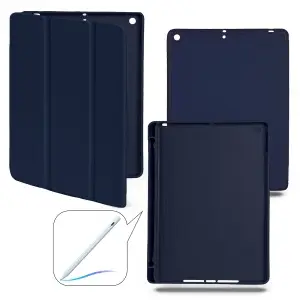 Чехол-книжка для iPad 10.2 (2019/2020/2021) Smart Сase (Pencil) Dark Blue №12