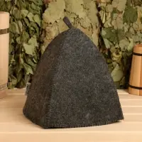 Набор для бани, 4 предмета: рюкзак, шапка, рукавица, коврик, &laquo;Банная забава&raquo;