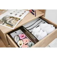 Органайзер для хранения белья Доляна &laquo;Астра&raquo;, 7 ячеек, 34&times;30.5&times;10 см, коричневый