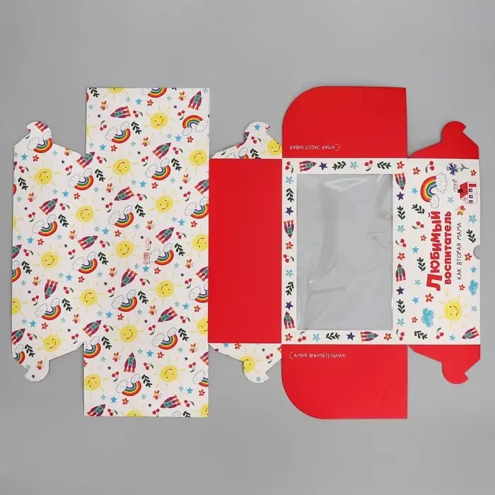 Коробка для капкейков, кондитерская упаковка с окном, 6 ячеек, «Любимый», 25 х 17 х 10 см Коробка для капкейков, кондитерская упаковка с окном, 6 ячеек, «Любимый», 25 х 17 х 10 см