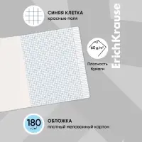 Тетрадь 18 листов в клетку, ErichKrause «Классика», обложка мелованный картон, МИКС