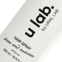 Спрей для волос термозащита &laquo;Блеск и Питание&raquo;, цветочный аромат, 300 мл, ULAB