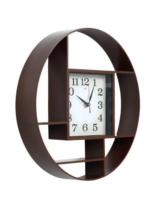 Часы настенные интерьерные &laquo;Маганса&raquo;, бесшумные, плавный ход, d=35 см, от батарейки 1&times;АА