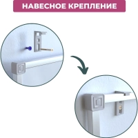 Доска магнитно-маркерная Attache 80х100см лак, алюминиевая рама