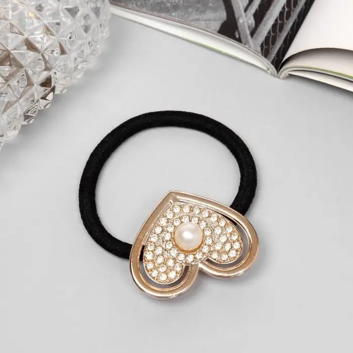 Резинка для волос Резинка для волос "Имоджин" сердце, 5 см