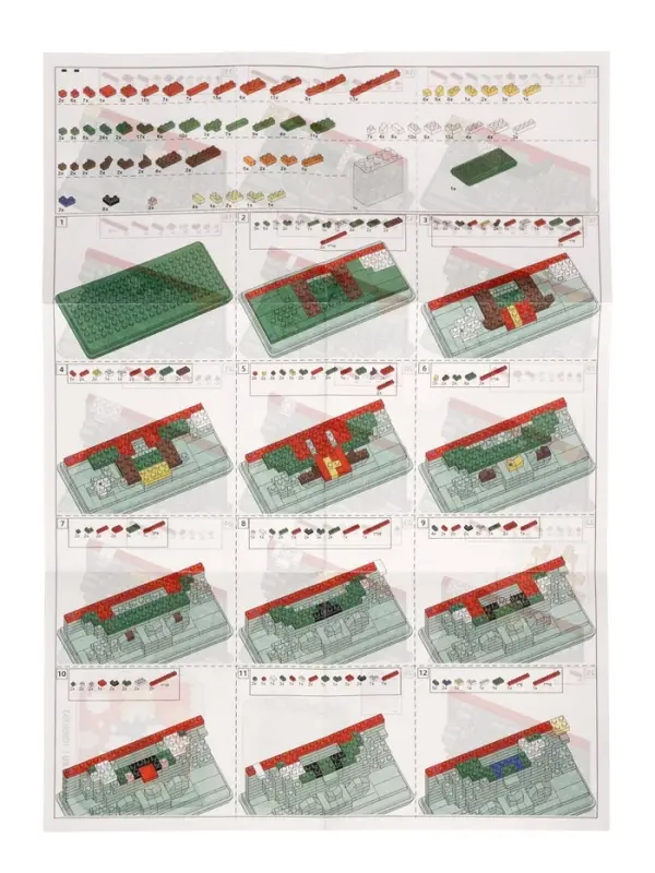 UNICON Конструктор  UNICON Конструктор "Mini Blocks", 401 деталь, елочка