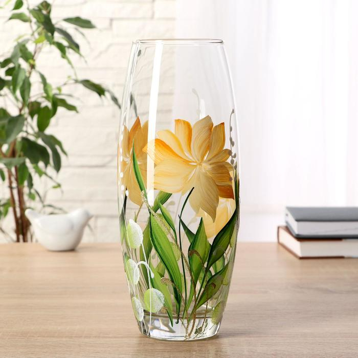 Ваза Ваза "Винтаж" овал 26 см, микс