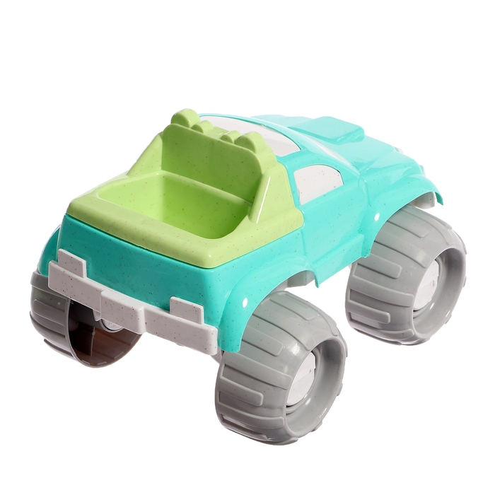 Набор для игры в песке «Джип», 4 предмета